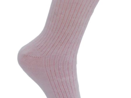 Forudbestilling - Black Colour - Bcronja Wool Sock 4184 - Baby Rose For Discount