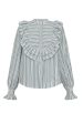 Gossia - Cocogo Lu Shirt G2364 - Blue - Off-White Stripes Sale