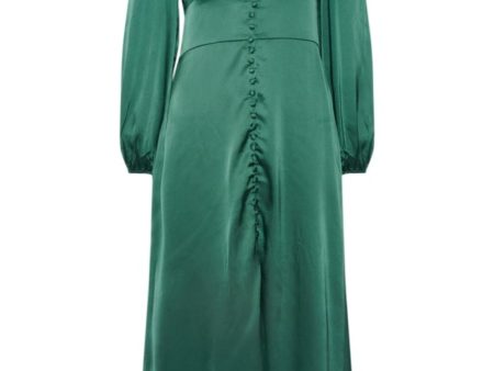 Noella - Patty Long Dress - Bottle Green Online