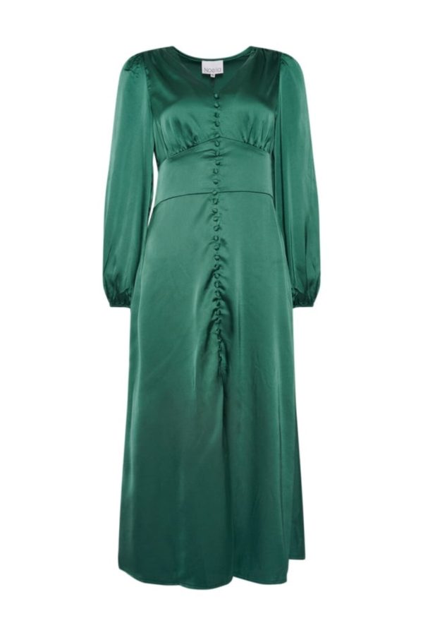 Noella - Patty Long Dress - Bottle Green Online