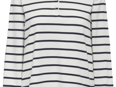 Only - Onlsira L S Polo - 4842702 Night Sky Cd Stripes Online now