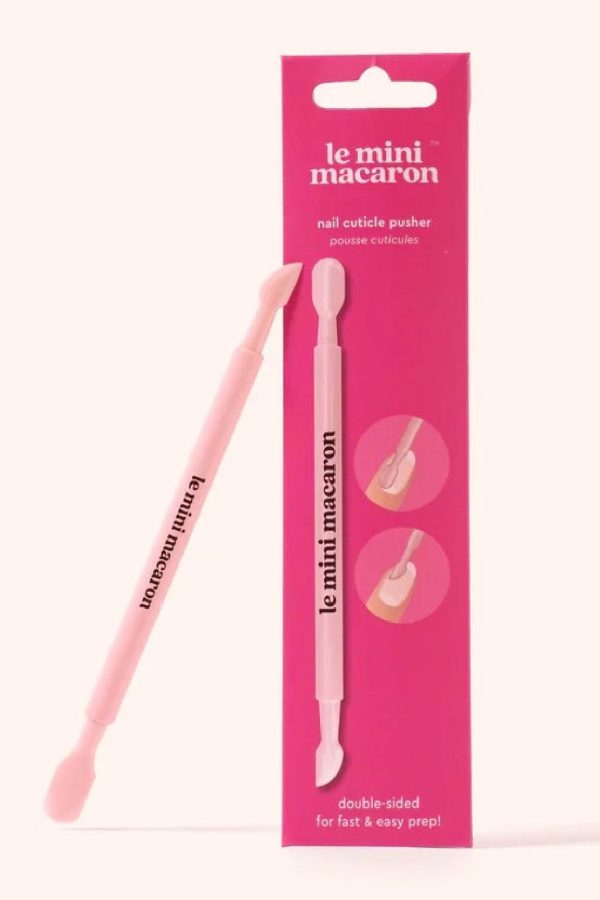 Le Mini Macaron - Nail Cuticle Pusher New AC019 - Pink Online Sale