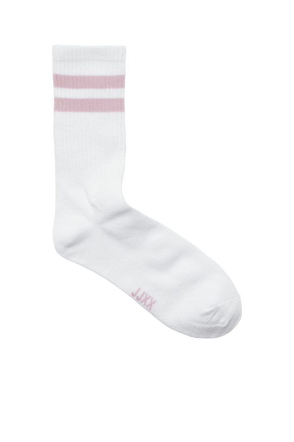 Jjxx - Jxbasic Tennis Sock 3-Pack Acc - 4720305 Racing Red W. Morning Glory Mauve Shadows For Sale