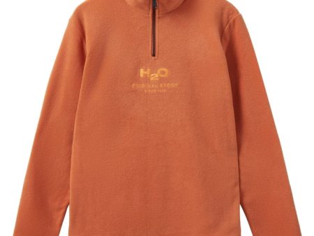 H2O - Blåvand Ii Fleece Half Zip 100602-1 - 2047 - Autumn Leaf Online Sale