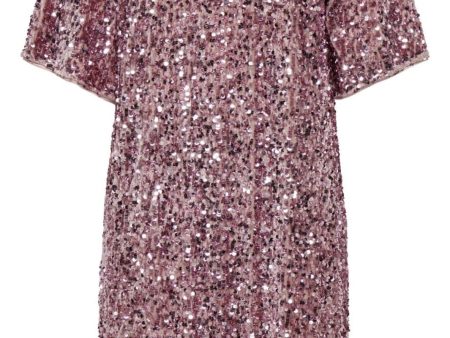 Only - Onlconfidence S S Sequins Dress 15333653 - 4603040 - Mauve Shadows Mauve Shadows Online now