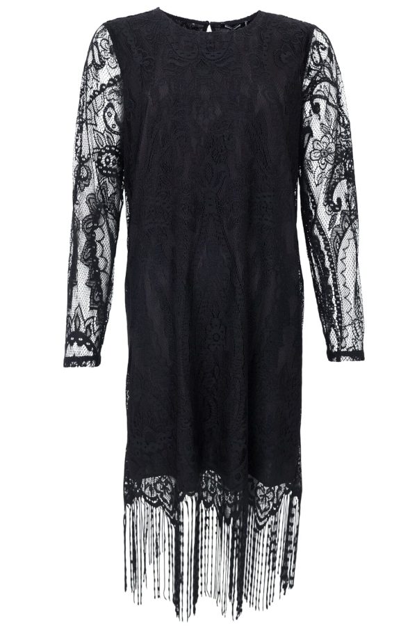 Black Colour - Bcfrancis Lace Dress 40749 - Black Online