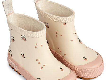 Liewood - Tekla Printed Rainboot - Peach   Sea shell Fashion