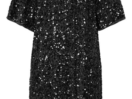 Only - Onlconfidence S S Sequins Dress 15333653 - 4674257 - Black Black Sequins Fashion