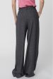 Stella Nova - Rhinestone Suiting Pants - 920 Mélange Grey Cheap