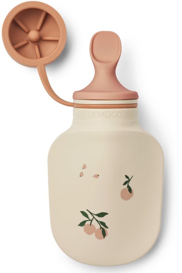 Liewood - Lizzie Smoothie Bottle 2-Pack - Peach   Sea shell Supply