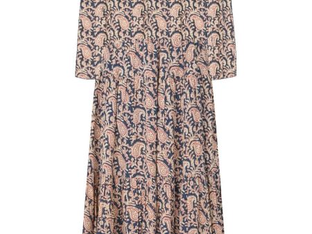 Forudbestilling - Lollys Laundry - Neell Maxi Dress 3 4 - 64 Graphic Print Sale