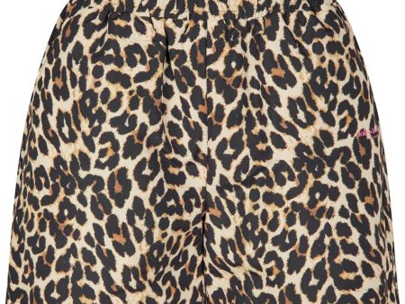 Forudbestilling - Lollys Laundry - Astall Shorts - 72 Leopard Print on Sale