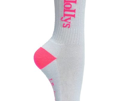 Forudbestilling - Lollys Laundry - Hillll Socks - 98 Neon Pink For Discount