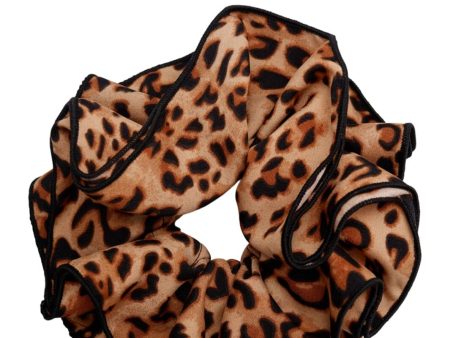 Black Colour - Bclova Scrunchie 6828 - Leo For Cheap