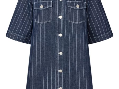 Global Funk - Mira-G - 608 Navy Pinstripe Online now