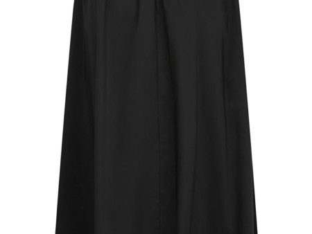 Forudbestilling - Neo Noir - Yara Long Poplin Skirt 163076 - 100 - Black Cheap