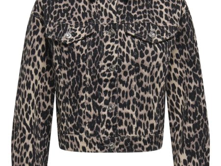 Only - Onlanlie Ls Jacket - 4699022 Black Leo For Discount