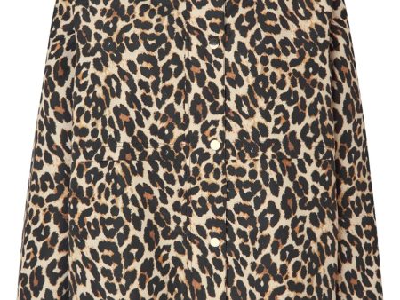 Forudbestilling - Lollys Laundry - Dailljacket Ls - 72 Leopard Print on Sale