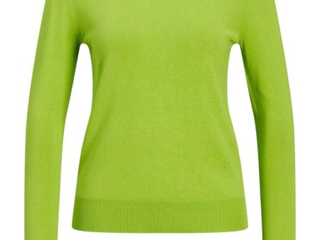 Jjxx - Jxcara Comfy Crew Neck Knit - 4665745 Parrot Green Online Sale