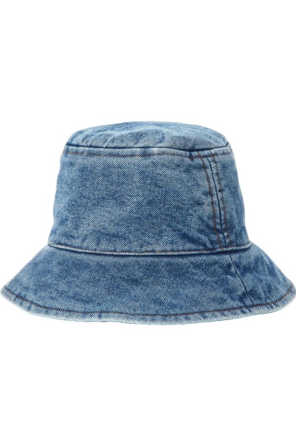 Forudbestilling - Lollys Laundry - Willowll Bucket Hat - 100 Washed Denim Supply