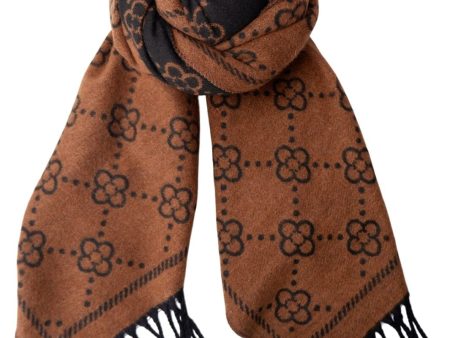 Forudbestilling - Black Colour - Bcfelora 2-In-1 Scarf 208367 - Brown Black Hot on Sale