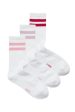 Jjxx - Jxbasic Tennis Sock 3-Pack Acc - 4720305 Racing Red W. Morning Glory Mauve Shadows For Sale