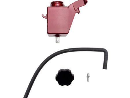 Wehrli 20-24 Duramax L5P Auxiliary Coolant Tank Kit - WCFab Red on Sale