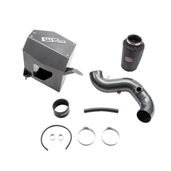 Wehrli 10-12 6.7L Cummins 4in. Intake Kit - Semi-Gloss Black Hot on Sale