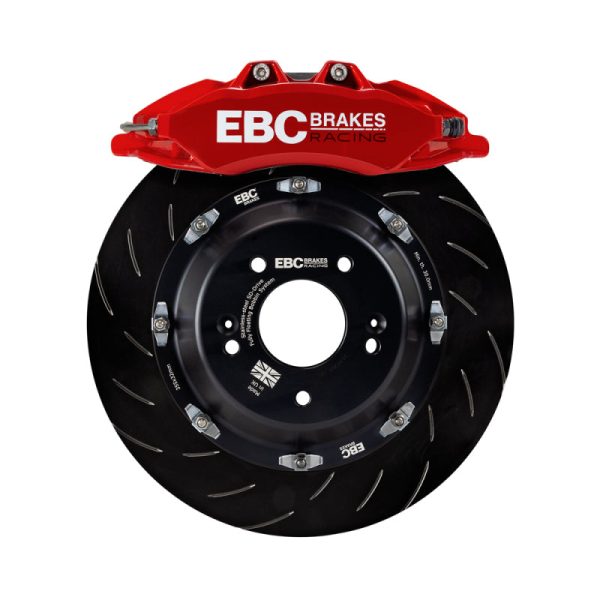 EBC Racing 92-05 BMW 3-Series E36 E46 Red Apollo-6 Calipers 355mm Rotors Front Big Brake Kit For Discount