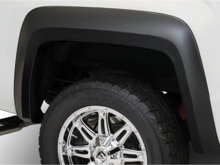 Bushwacker 19-21 GMC Sierra 1500 Extend-A-Fender Flares 2pc - Black Cheap