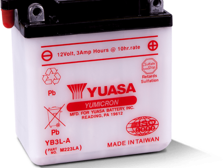 Yuasa YB3L-A Yumicron 12 Volt Battery Fashion