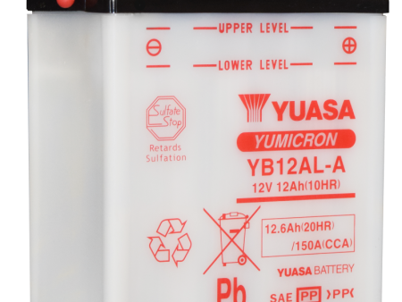 Yuasa YB12AL-A Yumicron 12 Volt Battery Online now