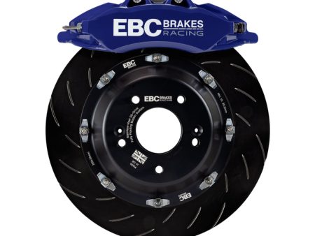 EBC Racing 92-05 BMW 3-Series E36 E46 Blue Apollo-6 Calipers 355mm Rotors Front Big Brake Kit For Discount