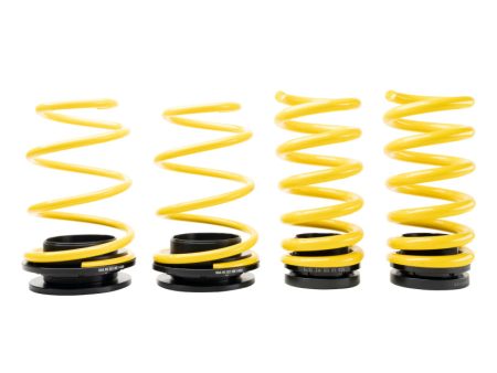 ST Adjustable Lowering Springs 2015+ Ford Mustang (S-550) w o Electronic Suspension Online Sale