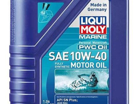 LIQUI MOLY 1L Marine PWC Motor Oil SAE 10W40 on Sale