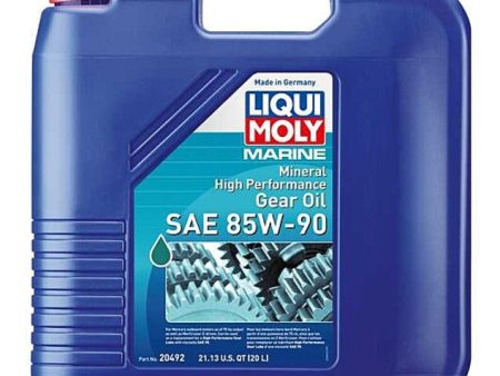 LIQUI MOLY 20L Marine High Performance Gear Oil SAE 85W90 Supply