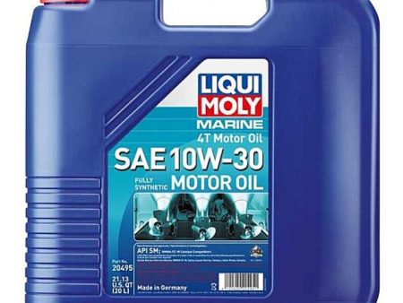 LIQUI MOLY 20L Marine 4T Motor Oil SAE 10W30 Fashion