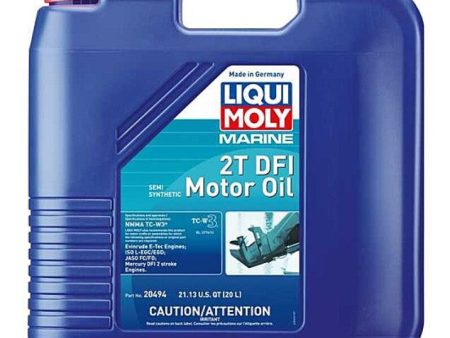 LIQUI MOLY 20L Marine 2T DFI Motor Oil For Cheap